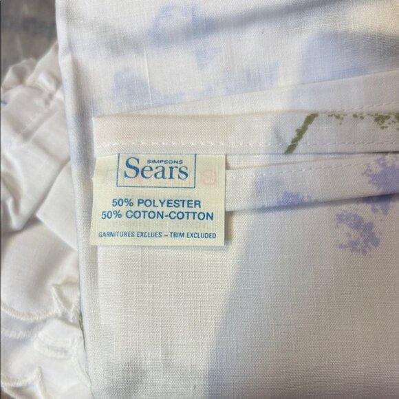Sears Flat Sheets - set of two Double size New in Package - Picture 4 of 5